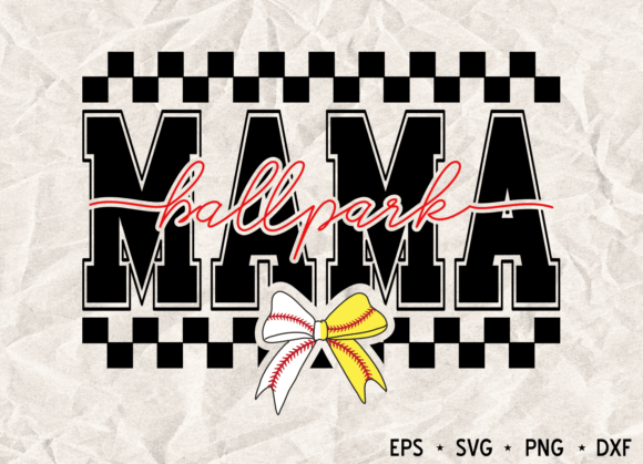 Ballpark Mama SVG: A Versatile Design for Sports Moms