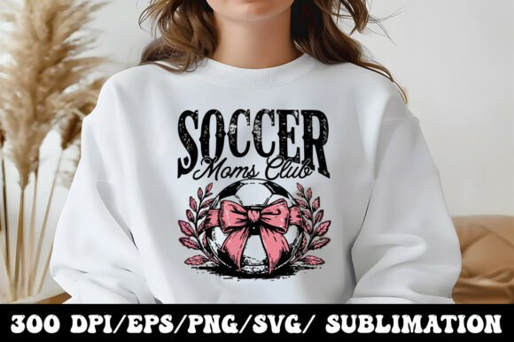Cute Soccer Moms Club Graphic Review