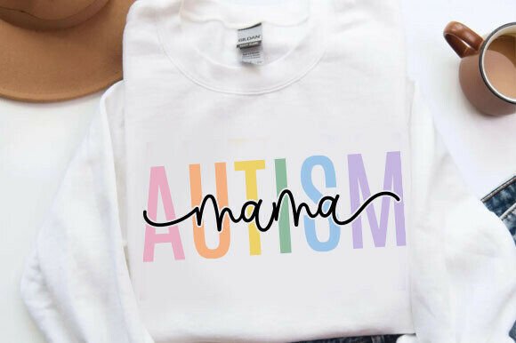 Pastel Autism Mama Svg: A Unique, Heartfelt Design