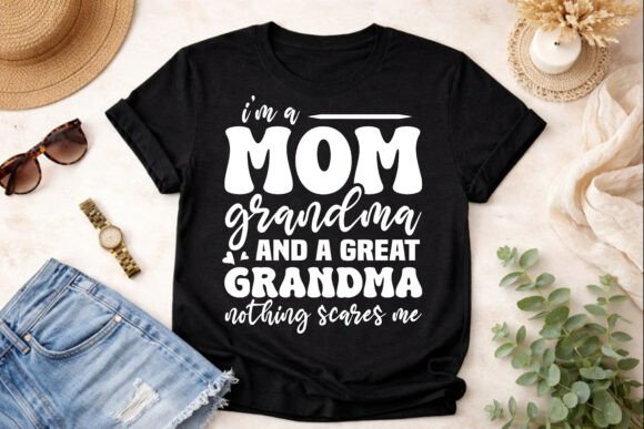 Proud Mom Grandma Great Grandma SVG Design