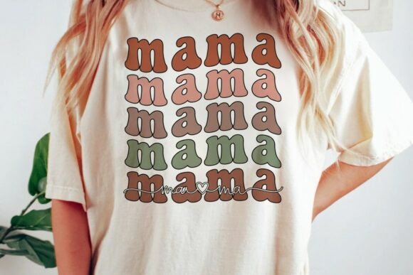 Retro Mama SVG: A Versatile Mom Design