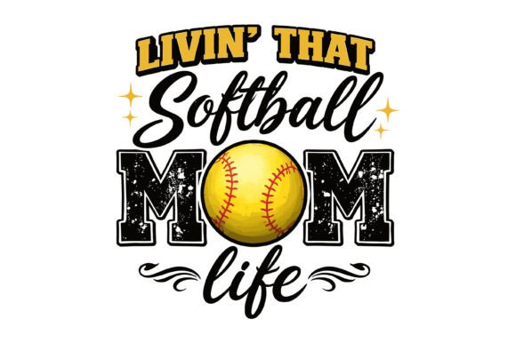 Review: Living That Softball Mom Life Grunge SVG