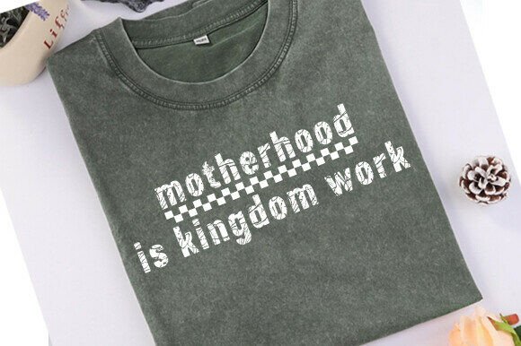 Review: Motherhood is Kingdom Work SVG PNG, Mom