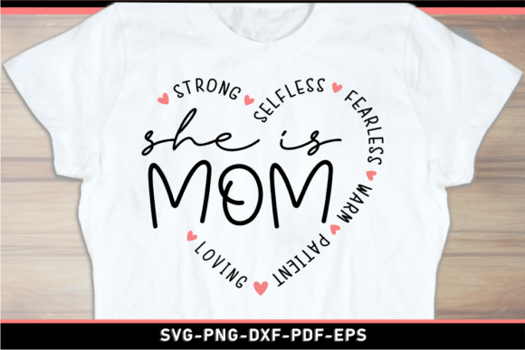 She is Mom Strong, Mothers Day SVG PNG